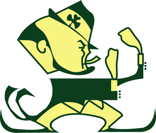 Notre Dame Fighting Irish 1963-1983 Alternate Logo iron on transfers for clothing